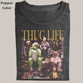 Funny Christmas Vintage Tee, Thug Life Christmas T-Shirt, Movies Graphic Tee, Meme Cringe Funny Dumb Shirt, Menswear...