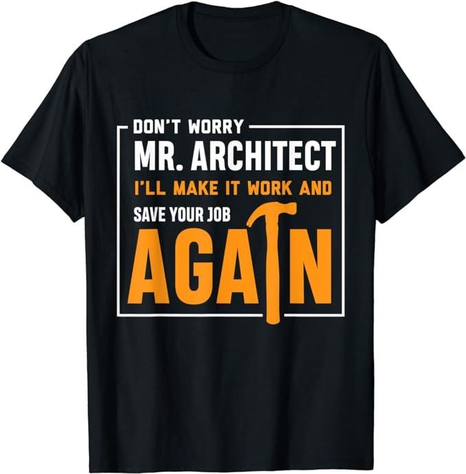 Funny Construction Work Shirts, Funny Construction Worker T-Shirt Builder Gift Shirt Menswear Casual Cotton Hoodie,...