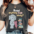 Funny Elephant And Piggie Reading Book Shirt, Read More Book T-shirt, Good Day To Read Tee, Piggie Elephant Pigeons...