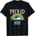 Funny Friend Shirts, Gift For Gay Best Friend, Gay Pride Ally Shirt Friends Proud Ally Father T-Shirt Menswear Top Casual...