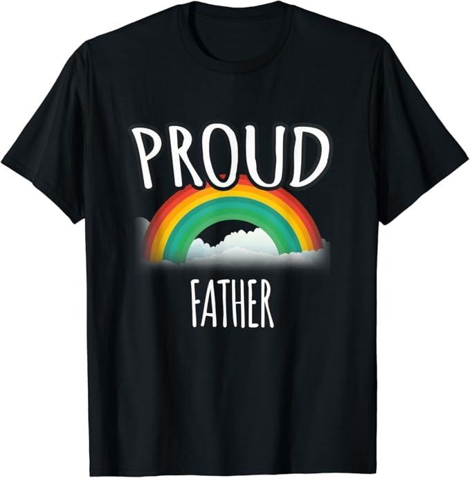 Funny Friend Shirts, Gift For Gay Best Friend, Gay Pride Ally Shirt Friends Proud Ally Father T-Shirt Menswear Top Casual...