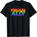 Funny Friend Shirts, Gift For Gay Best Friend, Gay Pride Ally Shirt LGBT Shirt Friends Proud Ally T-Shirt Top Casual...