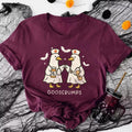 Funny Goosebumps Nurse Ducks Halloween T-Shirt | Cute Spooky Ghost Goose Tee Hoodie, Sweatshirt | ZylaModa.com