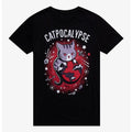Funny Meme Shirt, Catpocalypse Gift Unisex T-Shirt Casual Fabric Hoodie, Sweatshirt | ZylaModa.com