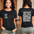 Funny Mom Shirt, Mama Shirt, Mess with My,  I Will Smile in My Mugshot with skeleton mom and peace sign Gift for Mama,...