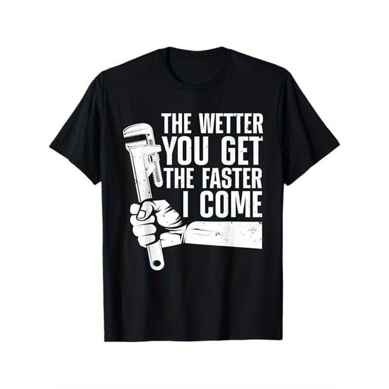 [Funny Plumber Art Tee] 100% Cotton Funny Plumber Art T-Shirt - Halloween Thanksgiving Christmas Gift for Men Women...