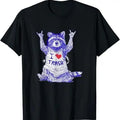 Funny Raccoon Shirt, Racoon Wearing Shirt I Love Trash Funny Raccoon Wild Animal T-Shirt For Men