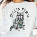 Funny Raccoon T Shirt Hoodie Sweater - Feral Shirt