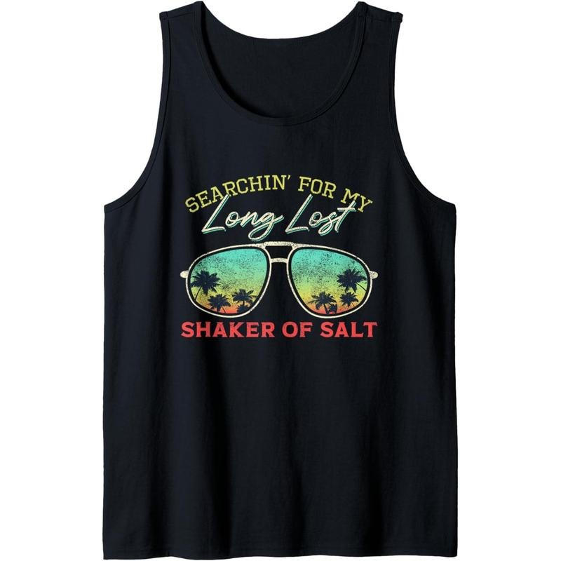 Funny Searching For My Long Lost Shaker Of Salt Shaker Tank Top Made in USA T-Shirts, Hoodie, Sweatshirt | ZylaModa.com