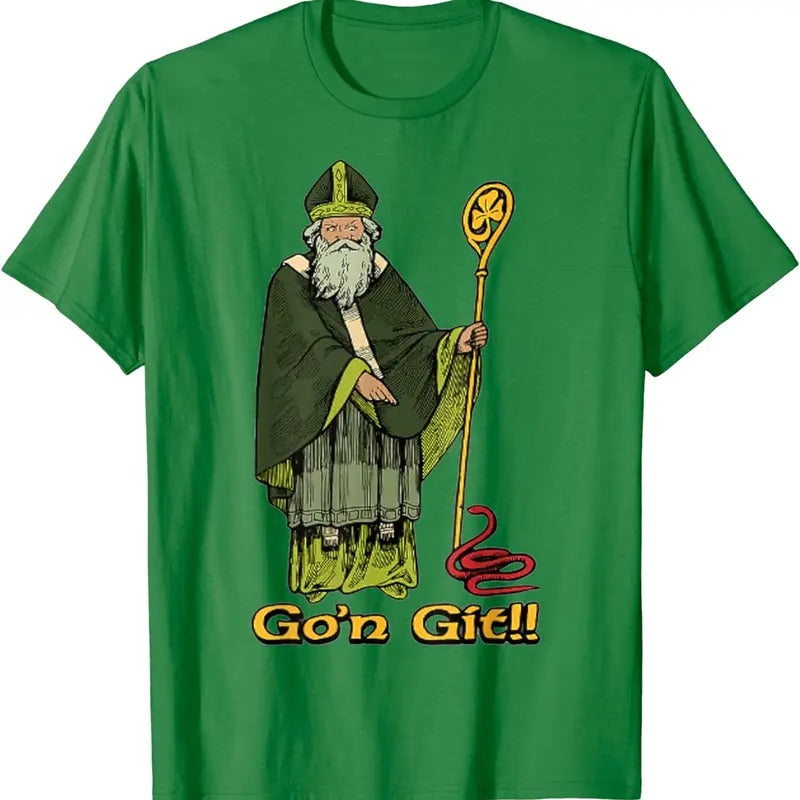Funny St Patricks Day Shirt Funny Go'n git st patrick Sweatshirt and Hoodie, T-Shirt | ZylaModa.com