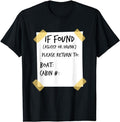 Funny Vacation Shirt, If Found Asleep or Drunk Funny Cruise T-Shirt Menswear Casual Cotton Hoodie, Sweatshirt | ZylaModa.com