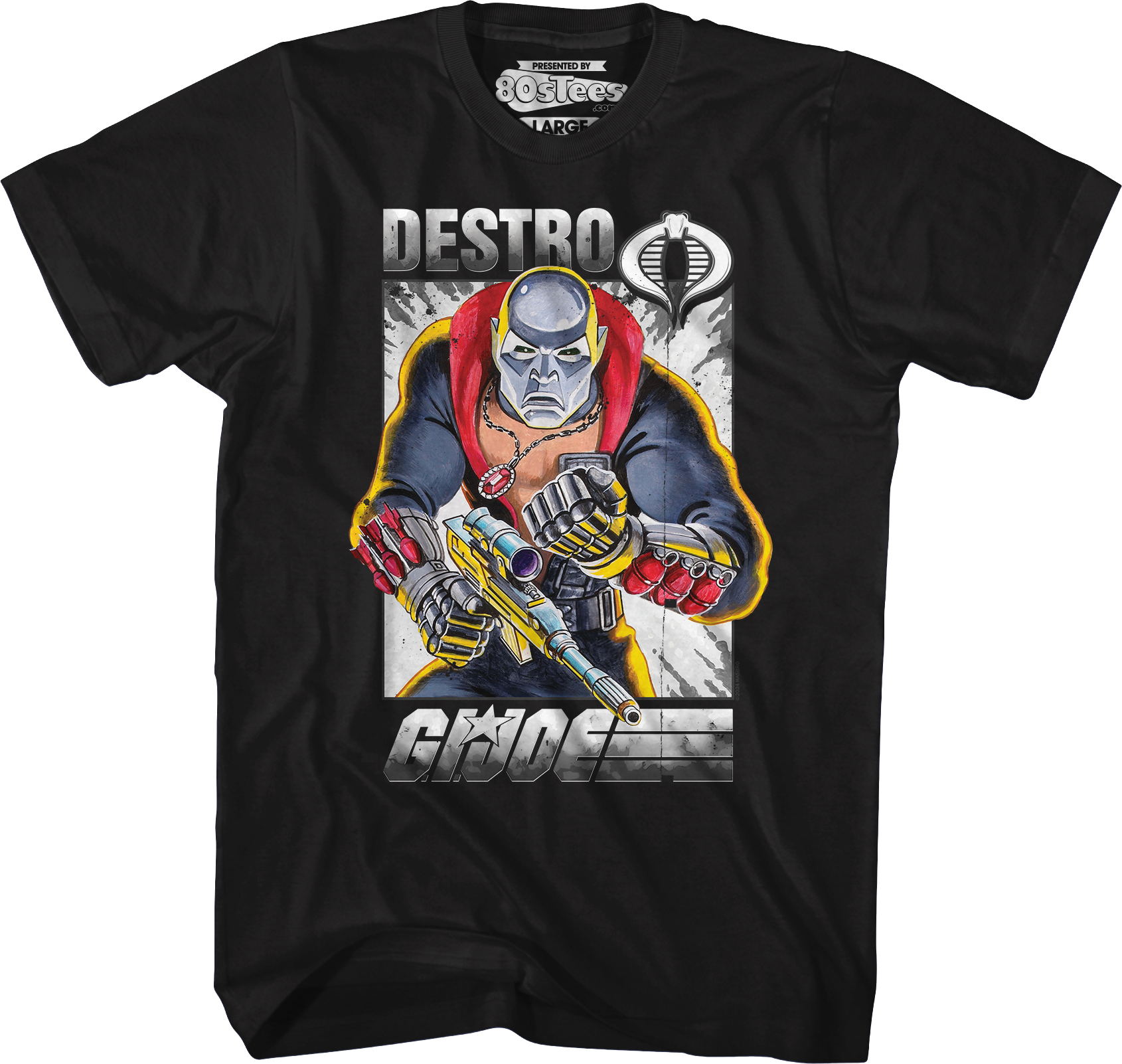Destro GI Joe T-Shirt Hoodie, Sweatshirt | ZylaModa.com (Image 4)