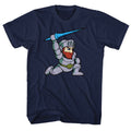 Ghost'N Goblins Mens S/S T-Shirt - Arthur - Solid Navy Hoodie, Sweatshirt | ZylaModa.com