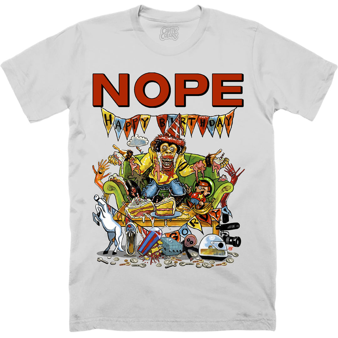 NOPE: GORDYÃ¢â‚¬â„¢S HOME - T-SHIRT (VINTAGE WHITE) Hoodie, Sweatshirt | ZylaModa.com (Image 1)