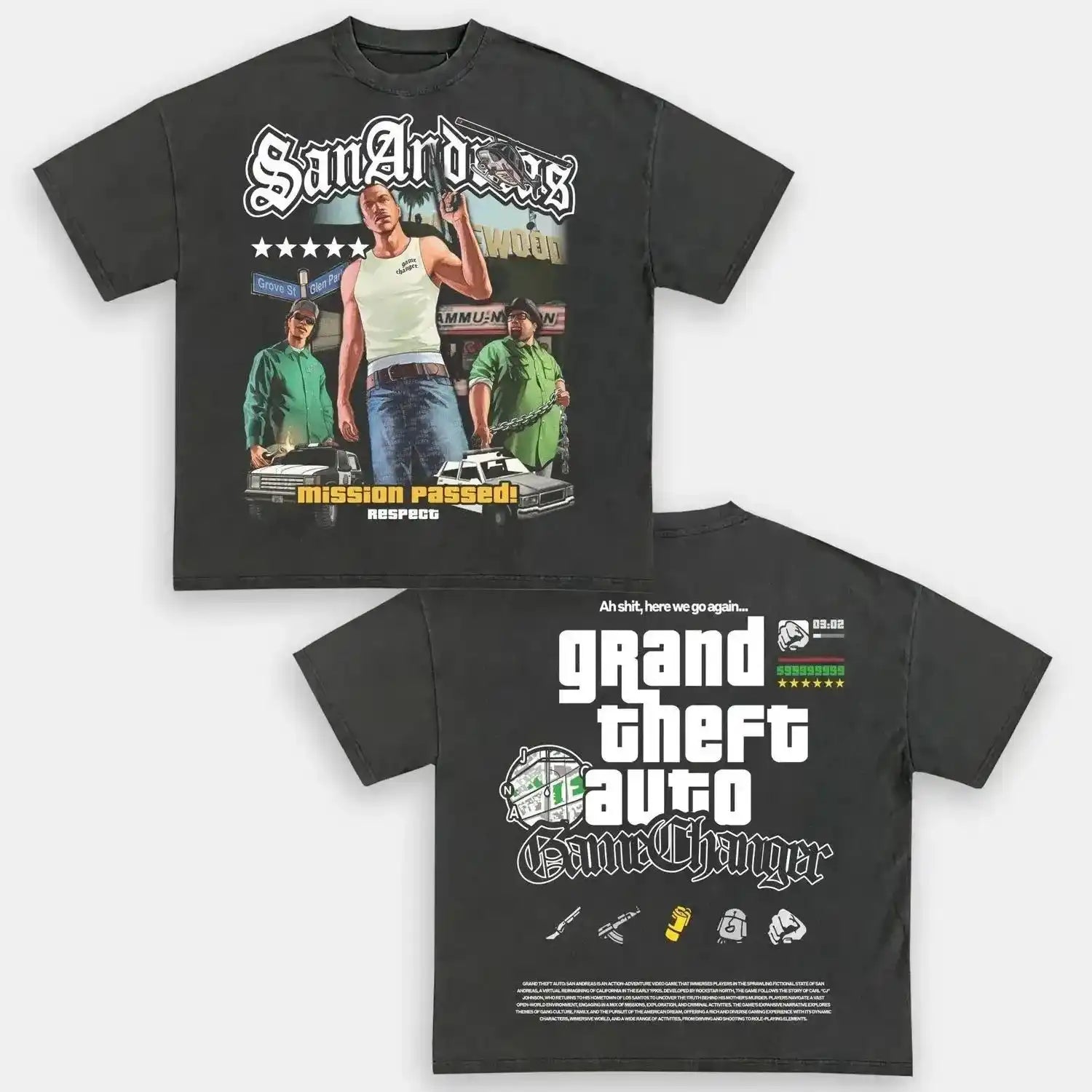 GTA SAN ANDREAS TEE - [DS] Hoodie, Sweatshirt | ZylaModa.com (Image 4)