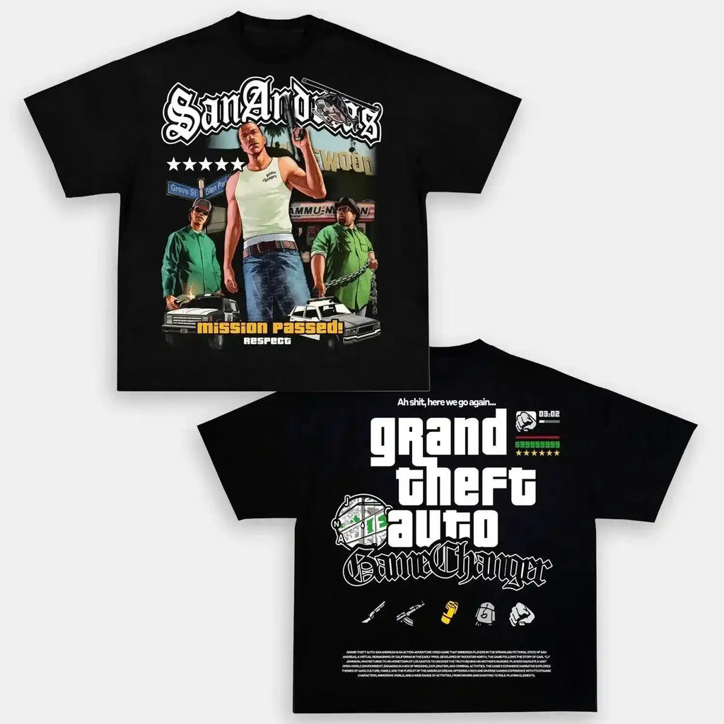 GTA SAN ANDREAS TEE - [DS] Hoodie, Sweatshirt | ZylaModa.com (Image 2)