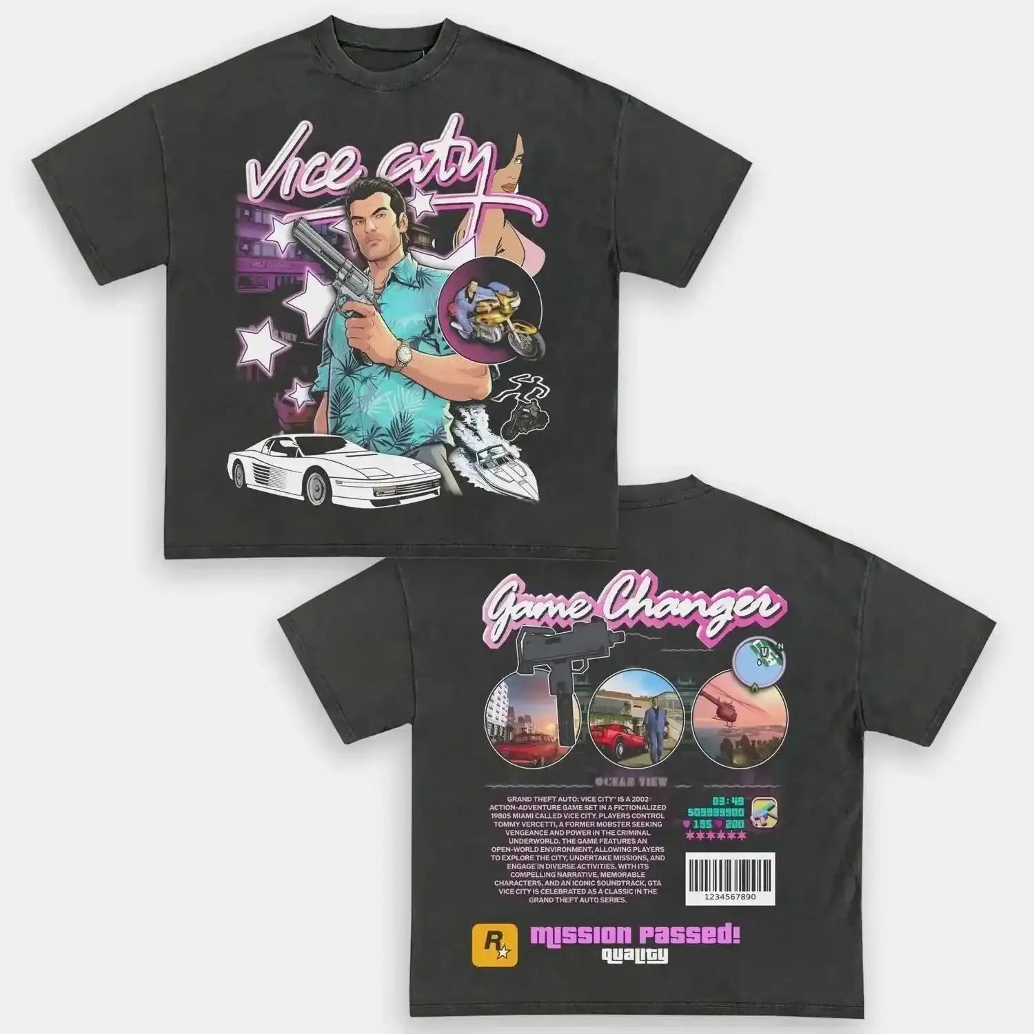 GTA VICE CITY TEE - [DS] Hoodie, Sweatshirt | ZylaModa.com (Image 4)