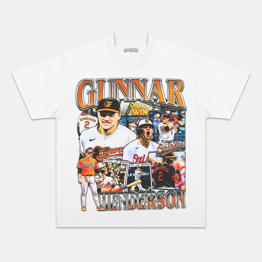 GUNNAR HENDERSON TEE Hoodie, Sweatshirt | ZylaModa.com (Image 2)