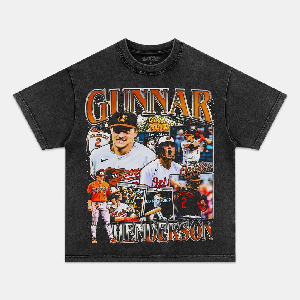 GUNNAR HENDERSON TEE Hoodie, Sweatshirt | ZylaModa.com (Image 1)