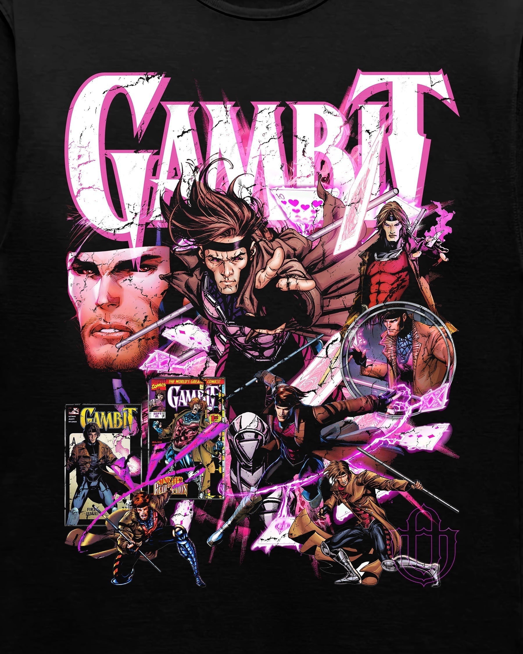Comics 'Gambit' T-Shirt Hoodie, Sweatshirt | ZylaModa.com (Image 2)