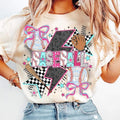 Game Day Baseball Shirt With Pink Brushstroke, Mom Surprise Gift, Mother's Day Outfit Hoodie, Sweatshirt | ZylaModa.com