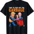 Garbage for Trump 2024 - Time to take out Garbage Biden T-Shirt Hoodie, Sweatshirt | ZylaModa.com