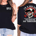 Generation X Custom Year Badass Generation T-shirt, Gen X FAFOT Shirt