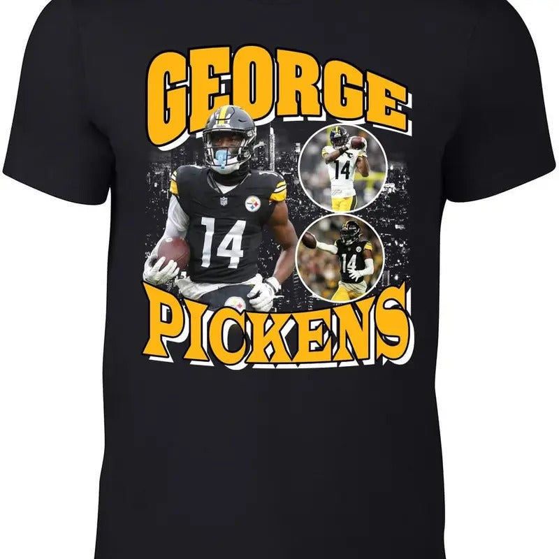 George Pickens Bootleg Style T-Shirt Adult, Small Hoodie, Sweatshirt | ZylaModa.com