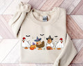 Ghost Chicken Sweatshirt, Magic Chicken Sweatshirt, Spooky Season Shirt, Funny Fall Shirt, Ghost Sweatshirt, Halloween ...