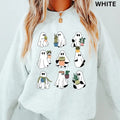 Ghost Plant Lady Sweatshirt, Ghoul and her Plants Sweatshirt, Plant Lover Gift, Halloween Ghost Sweatshirt, Halloween...