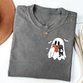 Ghost Reading Books Shirt, Bookish Halloween Shirt, Teacher Librarian Halloween Gift, Halloween Book Lover, Halloween...