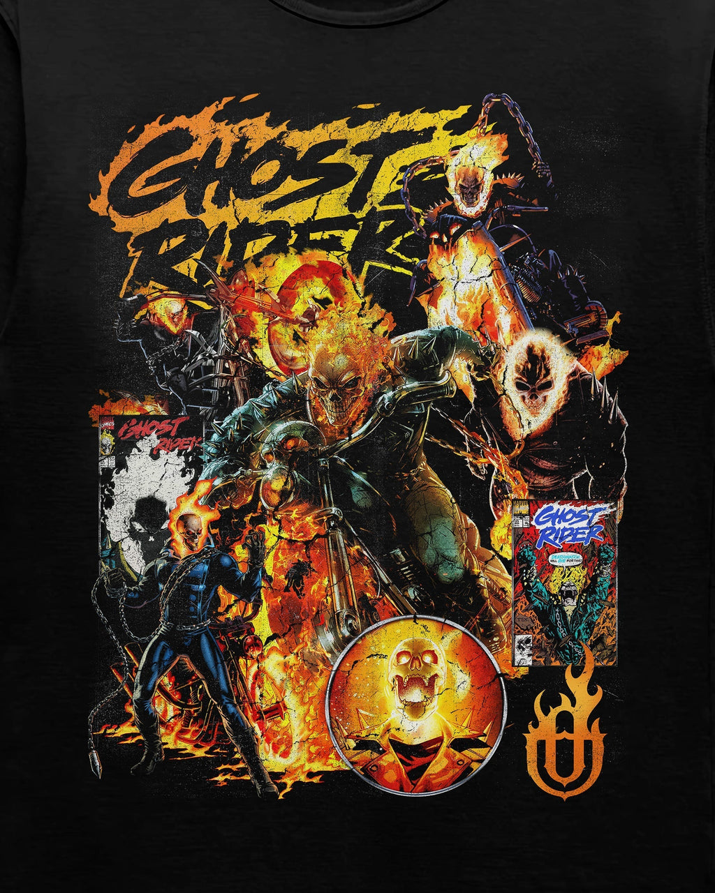 Comics 'Ghost Rider' T-Shirt Hoodie, Sweatshirt | ZylaModa.com (Image 2)
