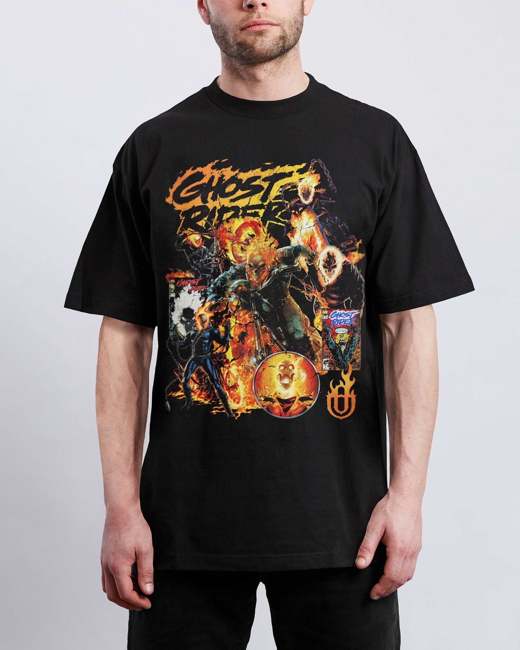 Comics 'Ghost Rider' T-Shirt Hoodie, Sweatshirt | ZylaModa.com (Image 3)