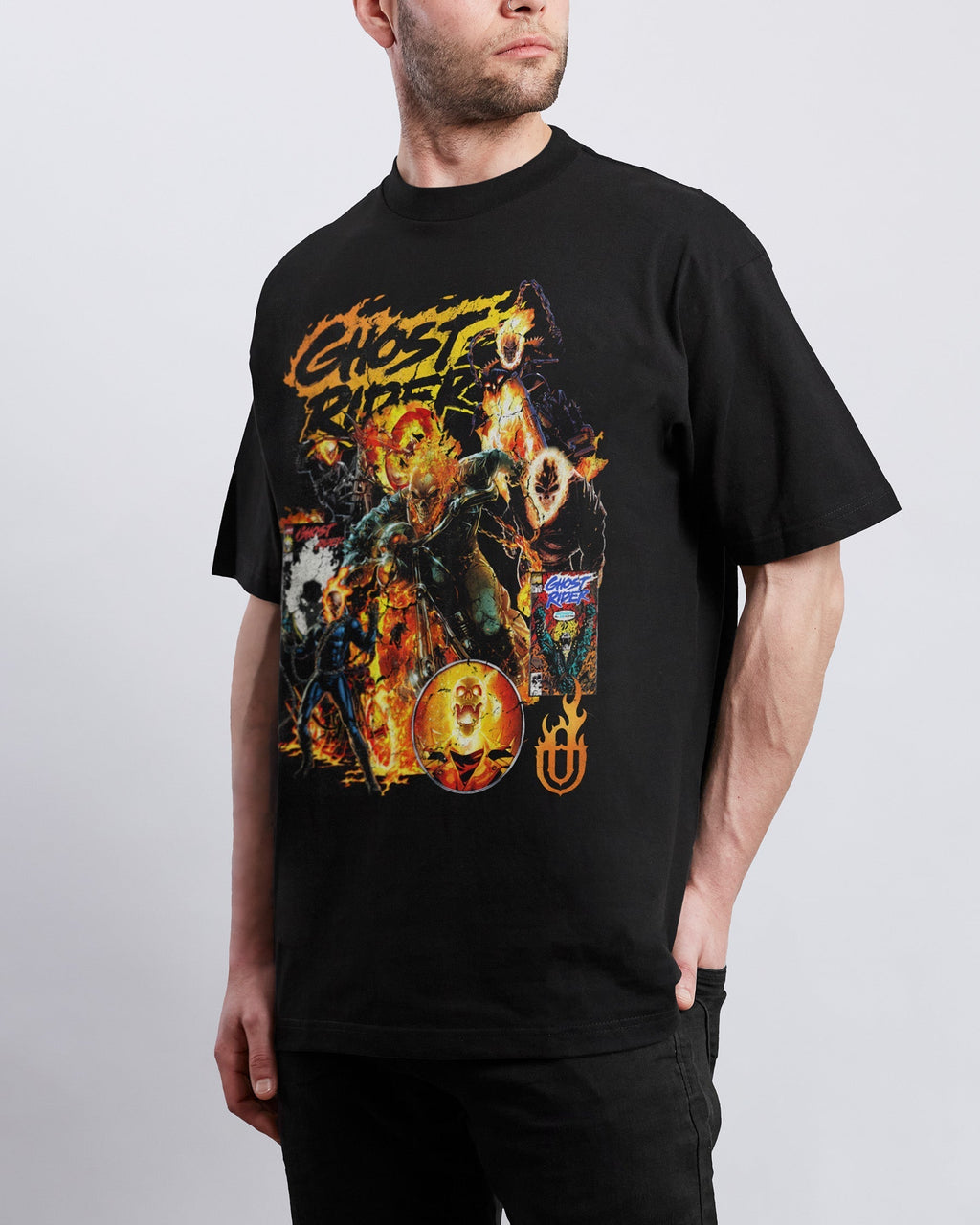 Comics 'Ghost Rider' T-Shirt Hoodie, Sweatshirt | ZylaModa.com (Image 4)