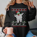 Ghostbuster Sweatshirt, Ghostbuster Ugly Christmas Sweater Shirt Ghostbuster Christmas Xmas Shirt Family Christmas Shirt...