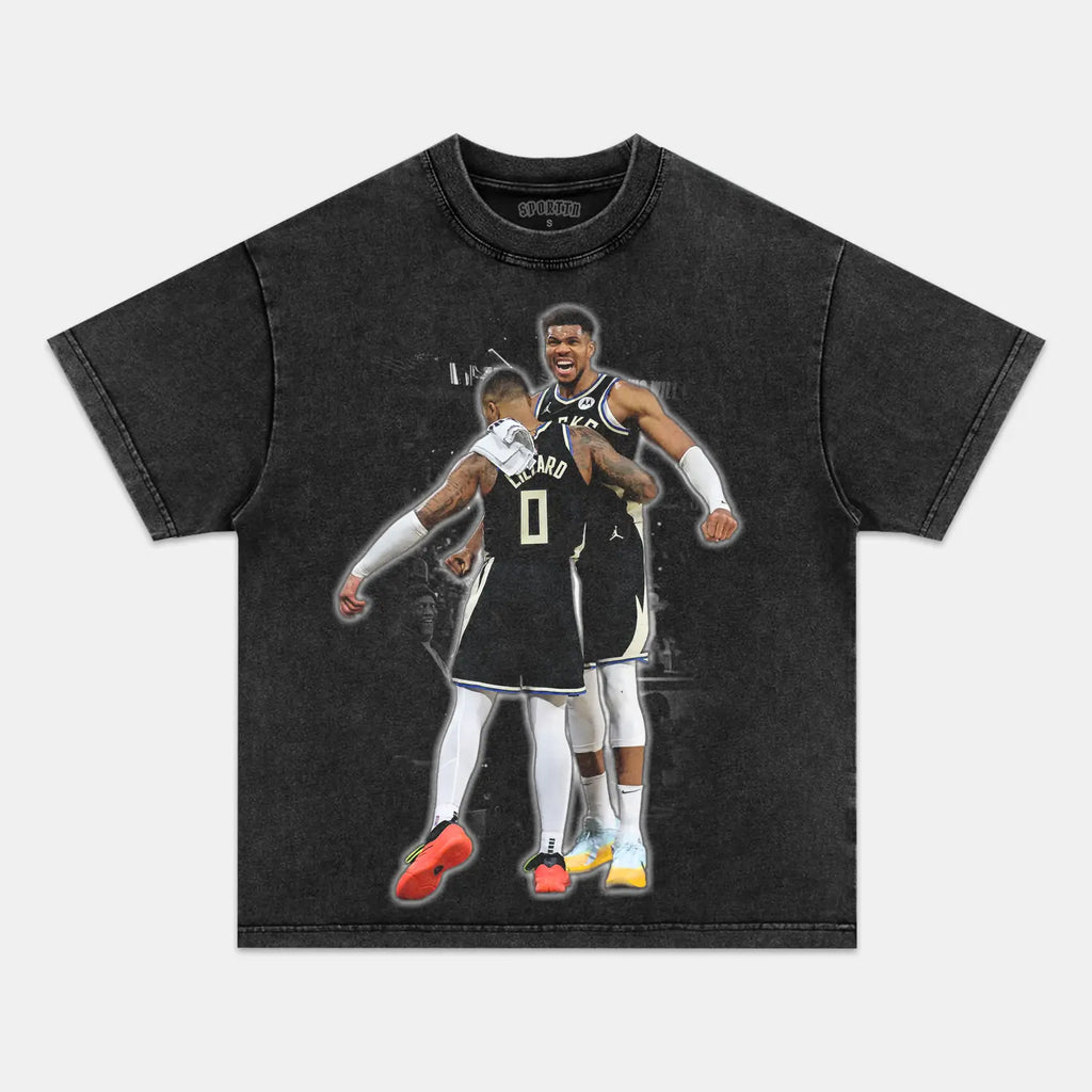 GIANNIS & DAMIAN LILLARD TEE Hoodie, Sweatshirt | ZylaModa.com (Image 4)