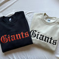 Giants Embroidered Sweatshirt Crewneck, Gifts for her, Gifts for Friends T-Shirts, Hoodie | ZylaModa.com