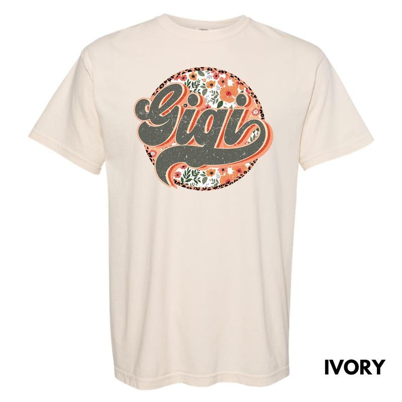 Gigi Flower Mix Comfort Colors T-Shirt 'NLB' Hoodie, Sweatshirt | ZylaModa.com