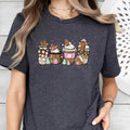 Gingerbread Christmas Coffee Sweatshirt, Christmas Coffee Sweatshirt, Gingerbread Christmas Crewneck, Women Xmas Holiday...
