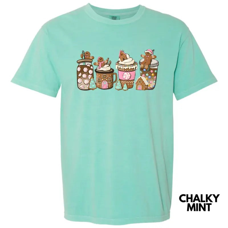 Gingerbread Lattes Comfort Colors T-Shirt 'NLB' Hoodie, Sweatshirt | ZylaModa.com