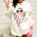 Girly Ghost Graphic Top T-Shirts, Hoodie, Sweatshirt | ZylaModa.com