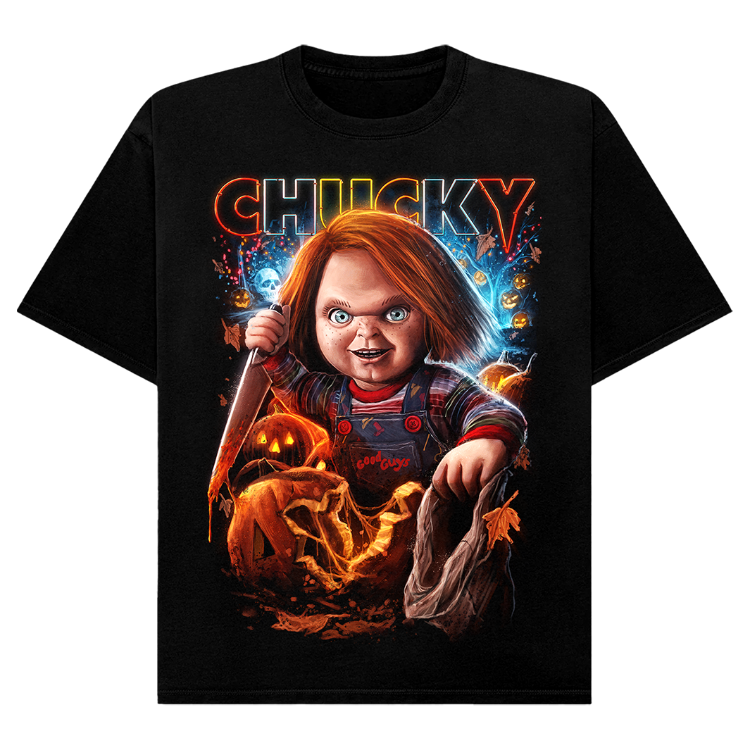Chucky TV Series: Give Me Something Good to Eat T-Shirt (Comfort Colors) Hoodie, Sweatshirt | ZylaModa.com