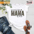 Glitter And Dirt Mama Of Both Shirt, Mama T-shirt, Leopard Design Shirt, Cute Mom Shirt,Mom Of Both Shirt Hoodie, Sweatshirt
