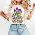 Glitter Mardi Gras Shirt, Fleur De Lis Shirt, Mardi Beads Louisiana Festival Sweatshirt Hoodie | ZylaModa.com