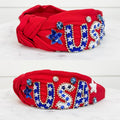Glitz & Glam USA Headband T-Shirts, Hoodie, Sweatshirt | ZylaModa.com