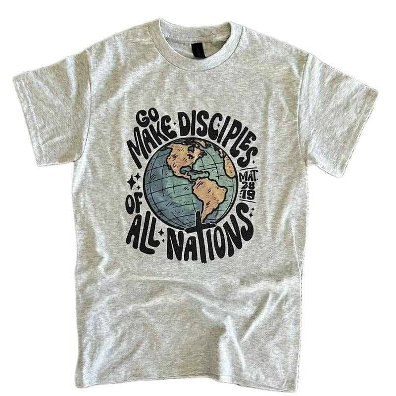Go Make Disciples of All Nations - Christian Women Shirt Hoodie, Sweatshirt | ZylaModa.com