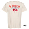 God Bless America Coquette Comfort Colors T-Shirt Hoodie, Sweatshirt | ZylaModa.com