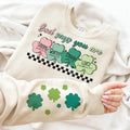 God Says You Are St Patrick's Day Checkered St Patty's Funny Sweatshirt T-Shirts, Hoodie | ZylaModa.com