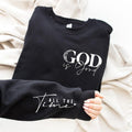 God is Good All The Time Sweatshirt, Christian Sweater, Church Hoodie, Religious Sweater, Christian Women Crewneck, Jesus...