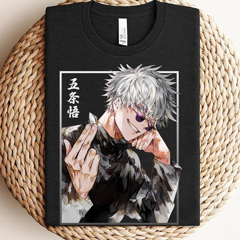 Gojo Satoru Tshirt, Jujutsu Kaisen Shirt, Gojo Shirt, Gojo vs Sukuna Shirt, Anime Shirt, Gift For Him, Gift For Her,...